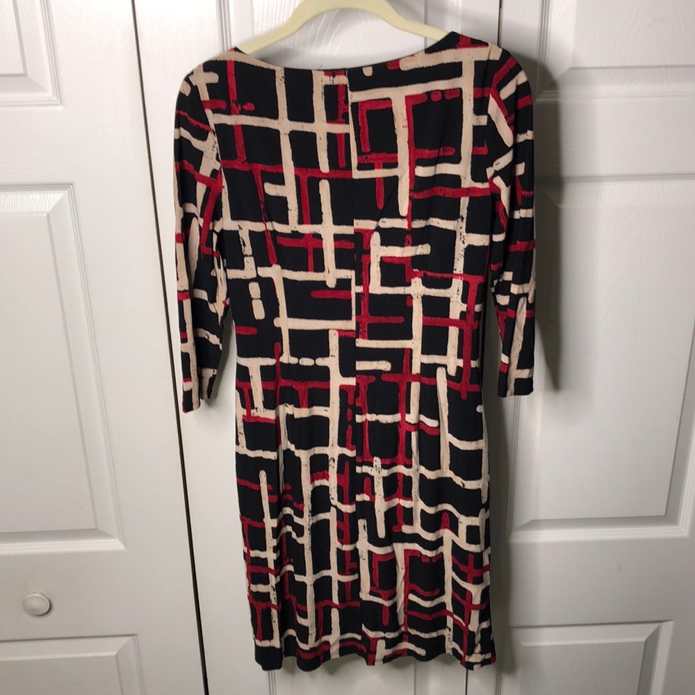 Evan-Picone Ruched Dress - Picture 3 of 3